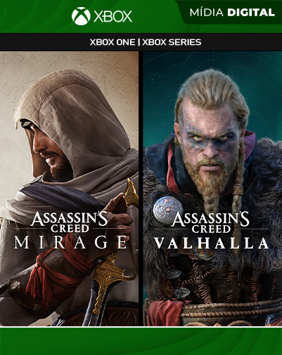 Pacote Assassin’s Creed Mirage / Valhalla