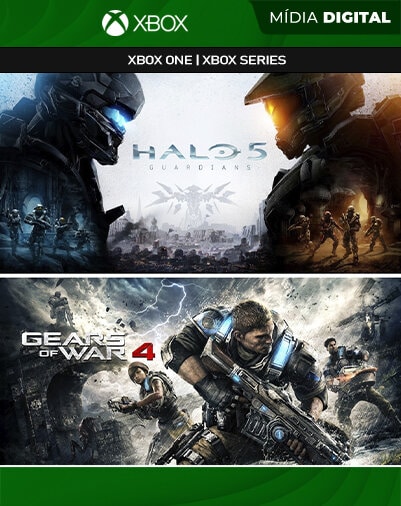 Pacote Gears of War 4 e Halo 5: Guardians